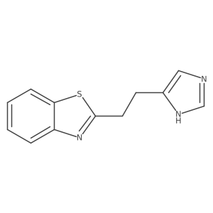 2-[2-(1H-imidazol-4-yl)ethyl]-1,3-benzothiazole结构式