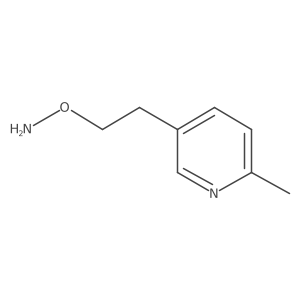 O-[2-(6-methylpyridin-3-yl)ethyl]hydroxylamine Structure