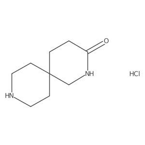 2,9-diazaspiro[5.5]undecan-3-one;hydrochloride结构式