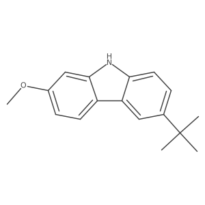 6-(tert-Butyl)-2-methoxy-9H-carbazole Structure