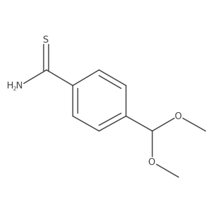 4-(Dimethoxymethyl)benzenecarbothioamide结构式