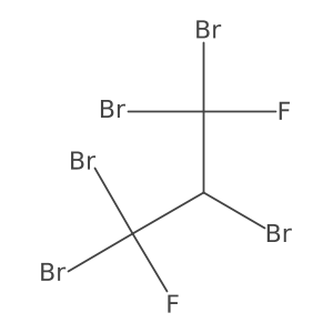1,1,2,3,3-Pentabromo-1,3-difluoro-propane结构式