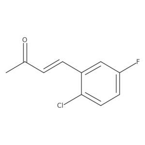 4-(2-Chloro-5-fluorophenyl)but-3-en-2-one Structure