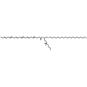 [1-[2-aminoethoxy(hydroxy)phosphoryl]oxy-3-icosoxypropan-2-yl] (4Z,7Z,10Z,13Z,16Z,19Z)-docosa-4,7,10,13,16,19-hexaenoate结构式