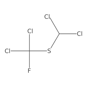 Dichloro[(dichloromethyl)thio]fluoro-methane结构式