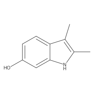 2,3-dimethyl-6-hydroxy-1H-indole结构式