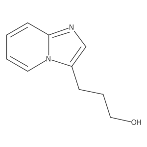 Imidazo[1,2-a]pyridine-3-propanol Structure
