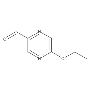 5-Ethoxypyrazine-2-carbaldehyde结构式