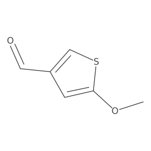 5-Methoxythiophene-3-carbaldehyde结构式