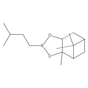 2,9,9-Trimethyl-4-(3-methylbutyl)-3,5-dioxa-4-boratricyclo[6.1.1.02,6]decane Structure
