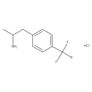 (2S)-1-[4-(trifluoromethyl)phenyl]propan-2-amine hydrochloride结构式