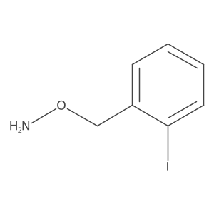 O-(2-iodobenzyl)hydroxylamine结构式