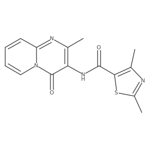 2,4-dimethyl-N-(2-methyl-4-oxo-4H-pyrido[1,2-a]pyrimidin-3-yl)thiazole-5-carboxamide Structure