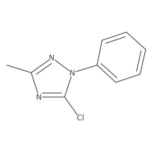 5-Chloro-3-methyl-1-phenyl-1,2,4-triazole结构式
