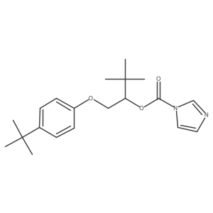 [1-(4-Tert-butylphenoxy)-3,3-dimethylbutan-2-yl] imidazole-1-carboxylate Structure