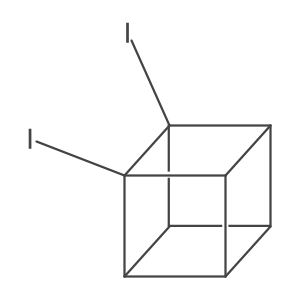 1,2-Diiodocubane结构式