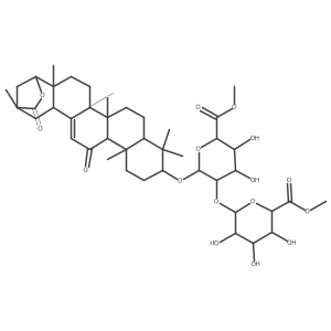 methyl (2S,3S,4S,5R,6R)-6-[(2R,3R,4S,5S,6S)-2-[[(1R,2R,5S,6R,9R,11S,14S,15R,19S,21R)-2,5,6,10,10,14,21-heptamethyl-16,22-dioxo-23-oxahexacyclo[19.2.1.02,19.05,18.06,15.09,14]tetracos-17-en-11-yl]oxy]-4,5-dihydroxy-6-methoxycarbonyloxan-3-yl]oxy-3,4,5-trihydroxyoxane-2-carboxylate结构式
