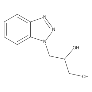 3-(1H-benzo[d][1,2,3]triazol-1-yl)propane-1,2-diol Structure