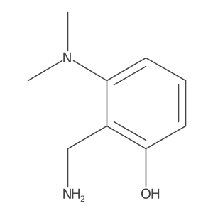 2-(Aminomethyl)-3-(dimethylamino)phenol结构式