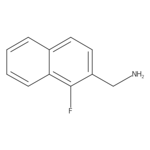 2-(Aminomethyl)-1-fluoronaphthalene Structure