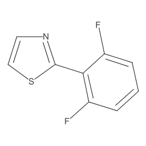 2-(2,6-Difluorophenyl)-1,3-thiazole Structure