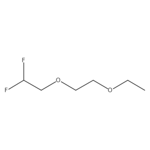 1-(2,2-Difluoroethoxy)-2-ethoxyethane结构式