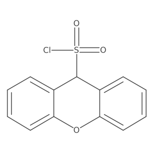 9H-Xanthene-9-sulfonyl chloride Structure