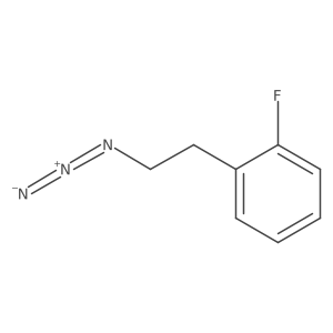 1-(2-Azidoethyl)-2-fluorobenzene结构式