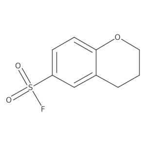 3,4-Dihydro-2H-1-benzopyran-6-sulfonyl fluoride Structure