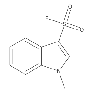 1-methyl-1H-indole-3-sulfonyl fluoride Structure