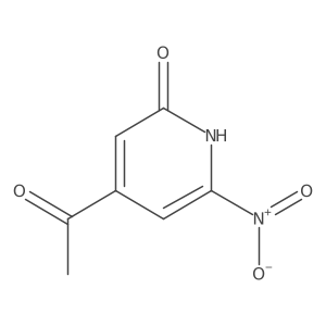 1-(2-Hydroxy-6-nitropyridin-4-YL)ethanone结构式