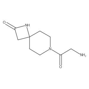 7-(2-Aminoacetyl)-1,7-diazaspiro[3.5]nonan-2-one Structure