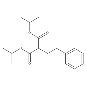 Dipropan-2-yl 2-(2-phenylethyl)propanedioate结构式