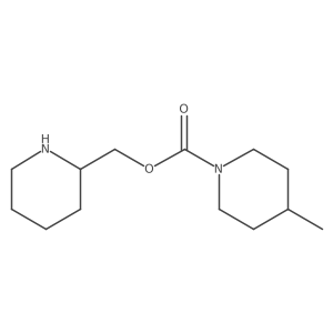 Piperidin-2-ylmethyl 4-methylpiperidine-1-carboxylate结构式