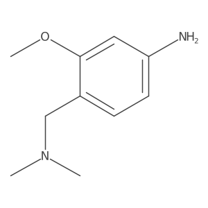 4-[(Dimethylamino)methyl]-3-methoxyaniline Structure