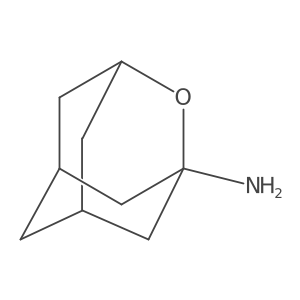 (2-Oxaadamant-1-yl)amine Structure