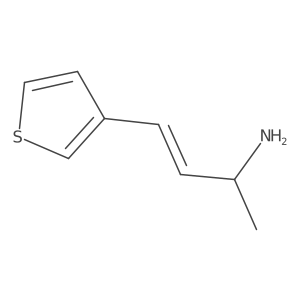 4-(Thiophen-3-yl)but-3-en-2-amine Structure