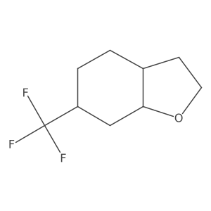 6-(Trifluoromethyl)octahydrobenzofuran结构式