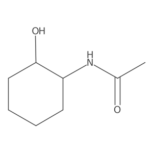 N-[(1R,2S)-2-Hydroxycyclohexyl]acetamide Structure