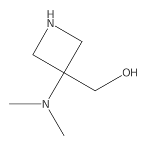 (3-(Dimethylamino)azetidin-3-yl)methanol结构式