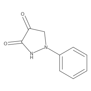 1-Phenylpyrazolidine-3,4-dione Structure