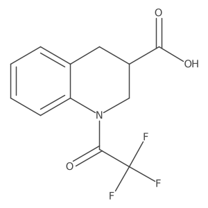 1-(Trifluoroacetyl)-1,2,3,4-tetrahydroquinoline-3-carboxylic acid Structure