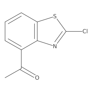 1-(2-Chlorobenzo[d]thiazol-4-yl)ethanone Structure
