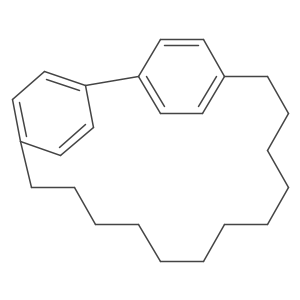 Tricyclo[16.2.2.22,5]tetracosa-1(21),2(24),3,5(23),18(22),19-hexaene结构式