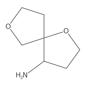 1,7-Dioxaspiro[4.4]nonan-4-amine结构式