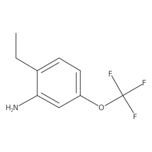 2-Ethyl-5-(trifluoromethoxy)aniline Structure
