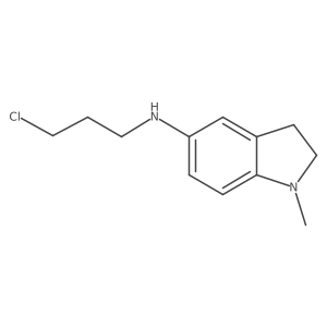 N-(3-chloropropyl)-1-methyl-2,3-dihydro-1H-indol-5-amine Structure