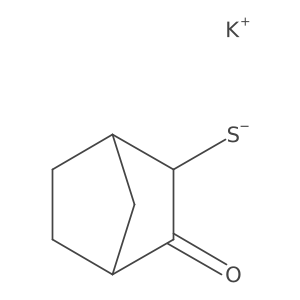 Potassium;3-oxobicyclo[2.2.1]heptane-2-thiolate Structure