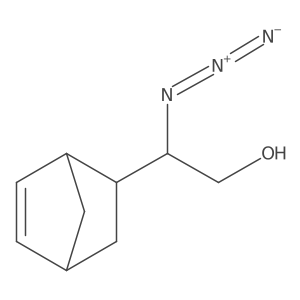 2-Azido-2-{bicyclo[2.2.1]hept-5-en-2-yl}ethan-1-ol Structure