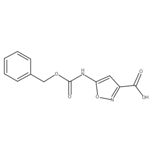 5-{[(Benzyloxy)carbonyl]amino}-1,2-oxazole-3-carboxylic acid Structure